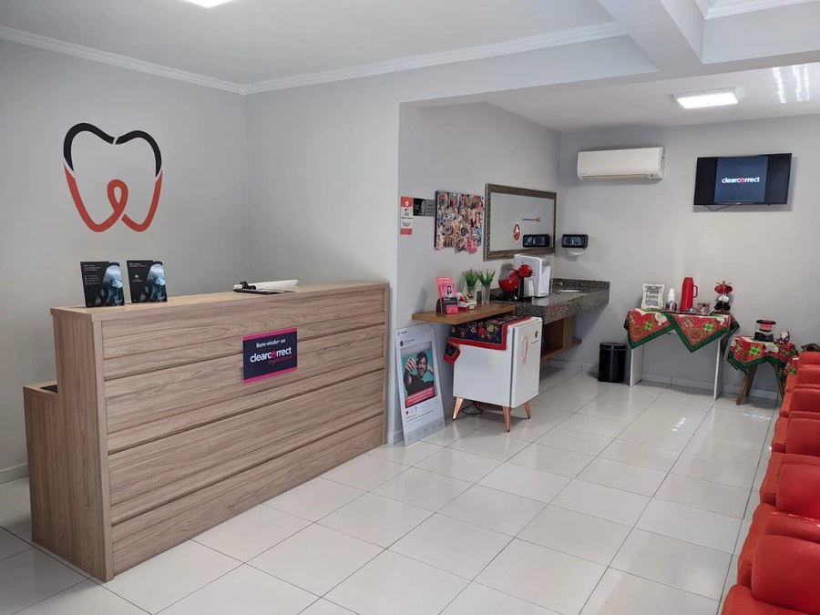 Recepção da CVCJ Odontologia